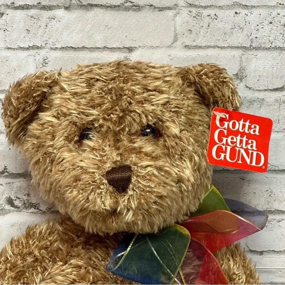 GUND BEARESSENCE Brown Bear Plush Stuffed Animal Vintage RARE 16 in. Tags